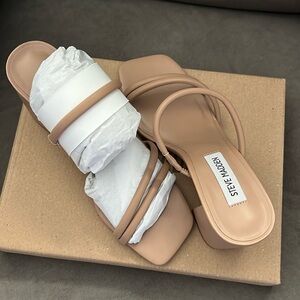 Steve Madden Tan Avani Heels, Size 6.5, Never Worn